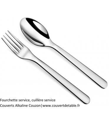 cuillère table, cuillère dessert, cuillère cafe Alkaline, couverts inox 18/10 Couzon|  www.couvertdetable.fr