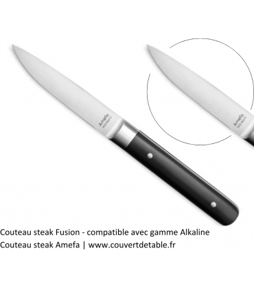 Couteau steak Fusion|  www.couvertdetable.fr