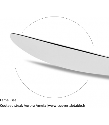 Couteau Steak Standing Aurora |www.couvertdetable.fr