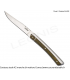 Couteau Steak K2, manche bi matiere inox-bois|www.couvertdetable.fr
