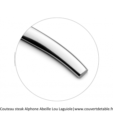 Couteau Steak Alphonse Abeille Lou Laguiole |www.couvertdetable.fr