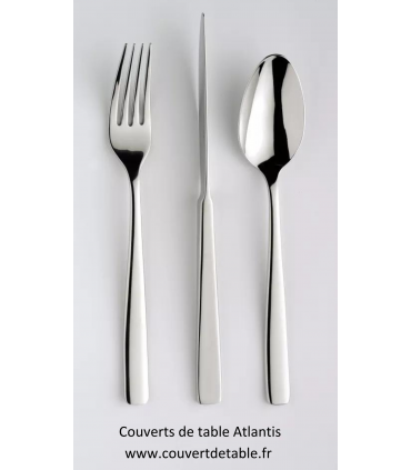 menagere atlantis, couvert atlantis eternum 18/10 | www.couvertdetable.fr