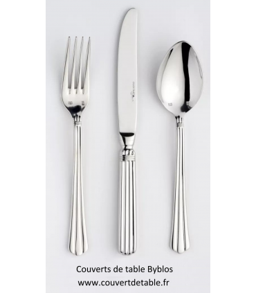 menagere byblos, couvert anser byblos 18/10 | www.couvertdetable.fr