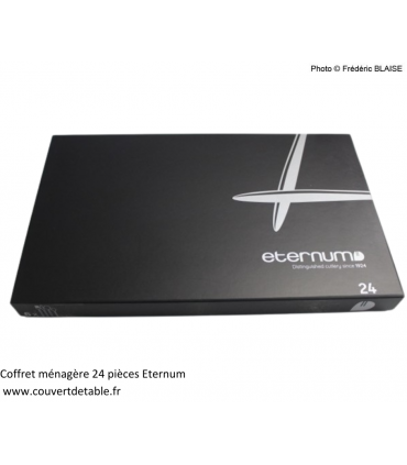 coffret menagere 24 pieces eternum  | www.couvertdetable.fr