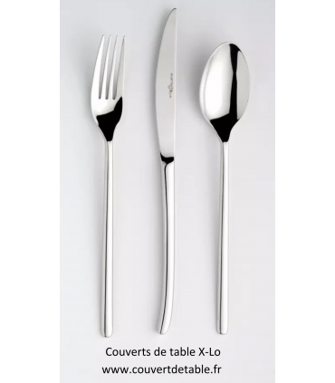 menagere X-lo, couvert x-lo eternum 18/10 | www.couvertdetable.fr