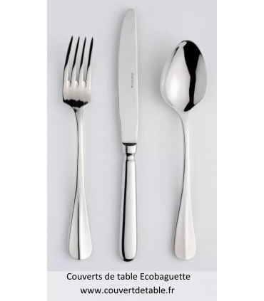 menagere baguette eco, couvert ecobaguette eternum  | www.couvertdetable.fr