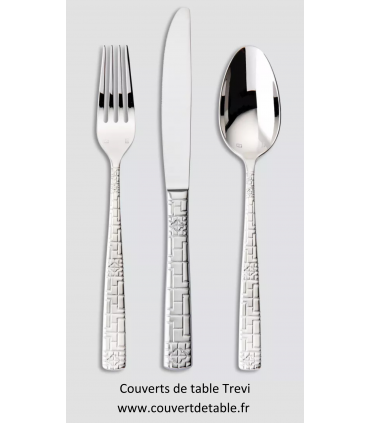 menagere trevi, couvert trevi 18/10 | www.couvertdetable.fr