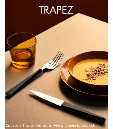 Trapez, couverts inox 18/0 Eternum  |  www.couvertdetable.fr
