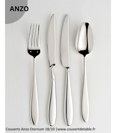 Anzo, couvert inox 18/10 Eternum  | www.couvertdetable.fr