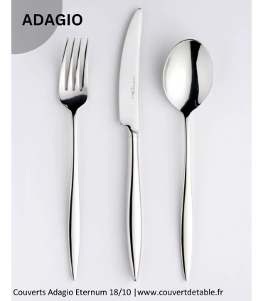 Byblos, couverts inox 18/10 Eternum  |  www.couvertdetable.fr