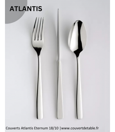 Atlantis couverts inox 18/10 Eternum  |  www.couvertdetable.fr