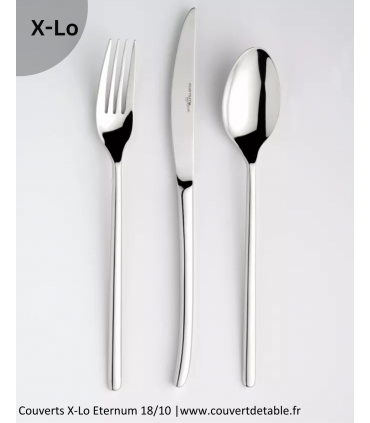 couverts X Lo inox 18/10 Eternum | www.couvertdetable.fr