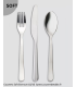 Soft, couverts inox 18/10 Eternum  |  www.couvertdetable.fr