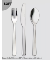 Soft, couvert inox Eternum