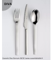 DIVA, COUVERTS DE TABLE INOX ETERNUM 18/0