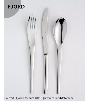 Fjord, couverts inox 18/0 Eternum  |  www.couvertdetable.fr