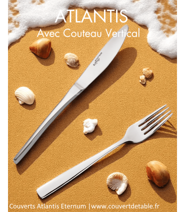 Atlantis couverts inox 18/10 Eternum  |  www.couvertdetable.fr