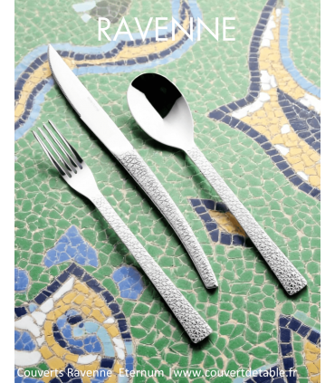 Ménagère Ravenna 24-48 pièces Eternum inox, couvert Ravenna eternum 18/10| www.couvertdetable.fr