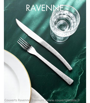 Ménagère Ravenna 24-48 pièces Eternum inox, couvert Ravenna eternum 18/10| www.couvertdetable.fr