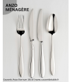 ANZO, MENAGERE 24-48 PIECES INOX ETERNUM
