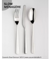 SLOW, MENAGERE 24-48 PIECES INOX ETERNUM