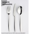 SONATE, MENAGERE 24-48 PIECES INOX ETERNUM