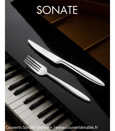 Ménagère Sonate 24-48 pièces Eternum inox, couvert Sonate eternum 18/10| www.couvertdetable.fr