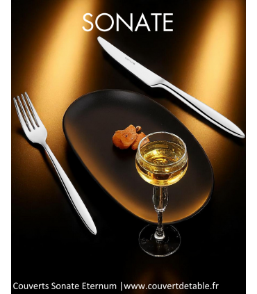 Ménagère Sonate 24-48 pièces Eternum inox, couvert Sonate eternum 18/10| www.couvertdetable.fr