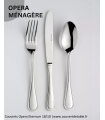 OPERA, MENAGERE 24-48 PIECES INOX ETERNUM