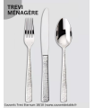 TREVI, MENAGERE 24-48 PIECES INOX ETERNUM