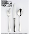BAGUETTE SIGNATURE, MENAGERE 48 PIECES INOX 18/10 ETERNUM