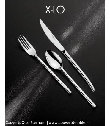 Ménagère X-LO 24-48 pièces Eternum inox, couvert X-LO eternum 18/10| www.couvertdetable.fr