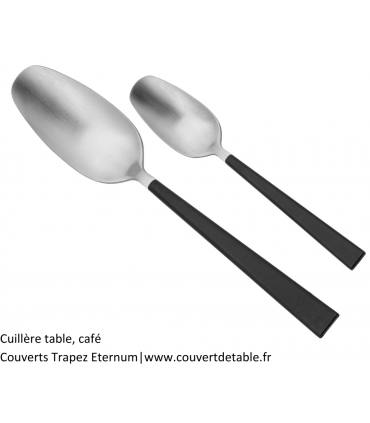 Cuillère table, Café Trapez eternum 18/10 | www.couvertdetable.fr
