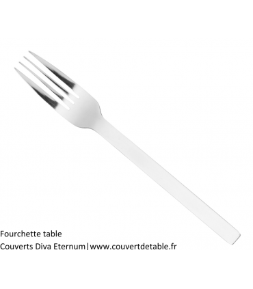 Fourchette table
Couverts Diva Eternum 18/10|www.couvertdetable.fr