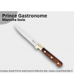 COUTEAU STEAK PRINCE GASTRONOME, MANCHE BOIS PALISSANDRE