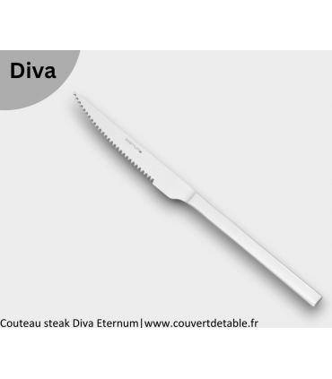 Diva-Galaxy, couteau à steak et pizza | www.couvertdetable.fr