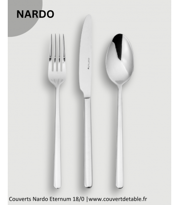 Nardo, couverts inox 18/0 Eternum  |  www.couvertdetable.fr