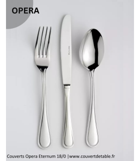 Opera, couverts inox 18/0 Eternum  |  www.couvertdetable.fr