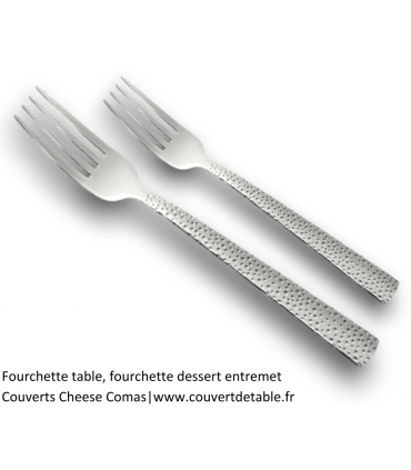 Fourchette table, Fourchette dessert couverts cheese inox 18/0 Comas|  www.couvertdetable.fr