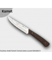 COUTEAU STEAK KAMET, MANCHE BOIS WENGE
