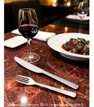 Soft, couverts inox 18/10 Eternum  |  www.couvertdetable.fr