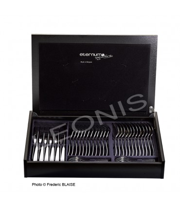 BAGUETTE SIGNATURE, MENAGERE 48 PIECES INOX 18/10 ETERNUM