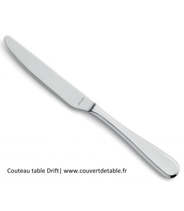 Drift, couteau table Drift, Amefa |  www.couvertdetable.fr