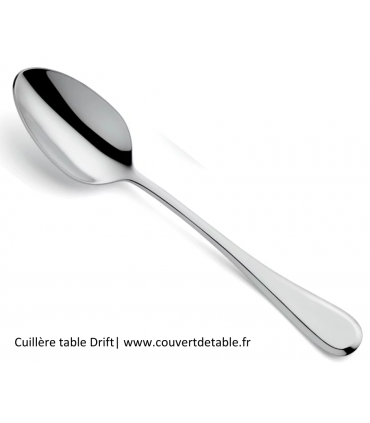 Drift, cuillère de table inox 18/10 Amefa |  www.couvertdetable.fr