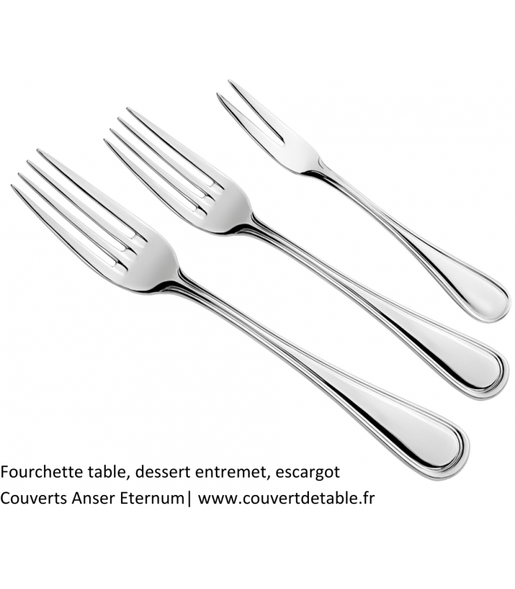 Couverts Anser - Couverts Eternum Inox 18/10 | Couvertdetable.fr