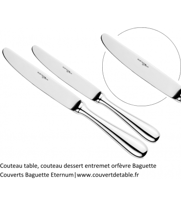 Fourchette Huitres - Inox 18.10 - Baguette 3,5mm - LEBRUN Couverts