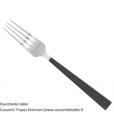 Trapez,fourchette table inox 18/0 Eternum  |  www.couvertdetable.fr