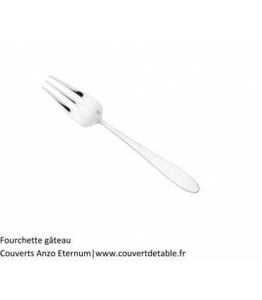 Anzo, fourchette gateau couvert inox 18/10 Eternum  | www.couvertdetable.fr