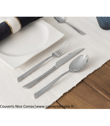 couverts Nice inox 18/0 Comas|  www.couvertdetable.fr