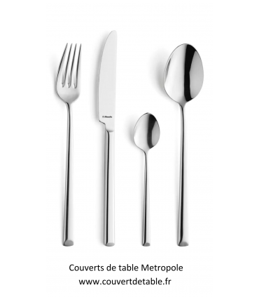 couvert Metropole inox 18/10 | www.couvertdetable.fr